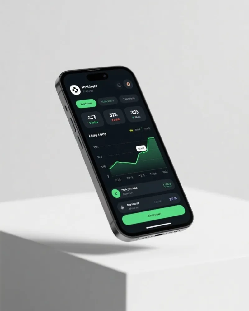 球速体育 App 界面展示